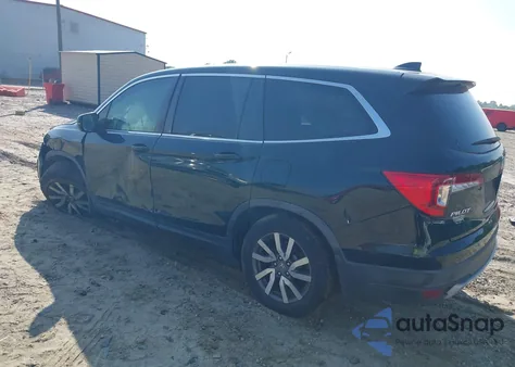 2019 Honda Pilot Ex z USA, uszkodzony, nr VIN 5FNYF6H31KB007451